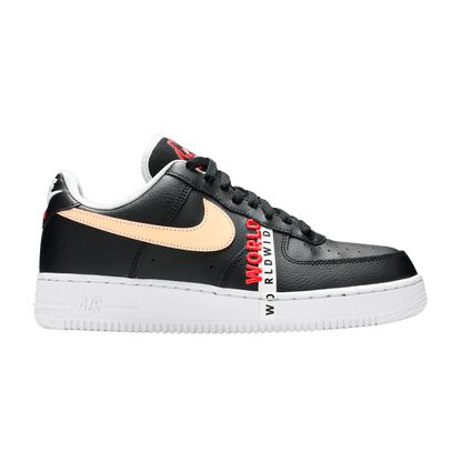 Nike Air Force 1 Low '07 LV8 Worldwide Pack Black Flash Crimson