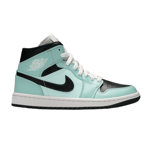 Jordan 1 Mid Aqua Blue Tint (Women's)