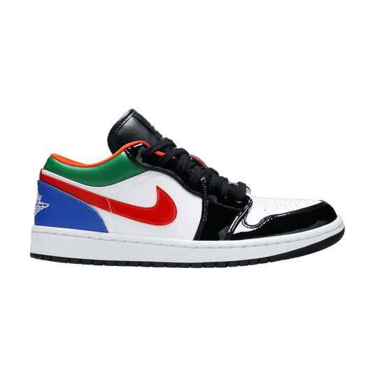 Jordan 1 Low Multi-Color Black Toe (Women's)