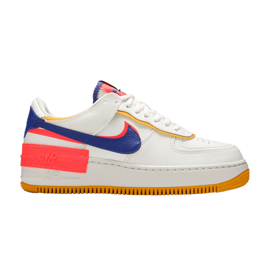 Nike Air Force 1 Low Shadow White Flash Crimson Astronomy Blue (Women's)