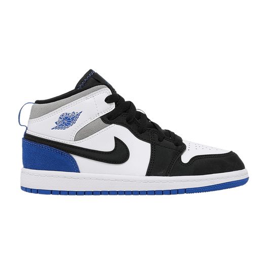 Jordan 1 Mid SE White Black Royal (PS)