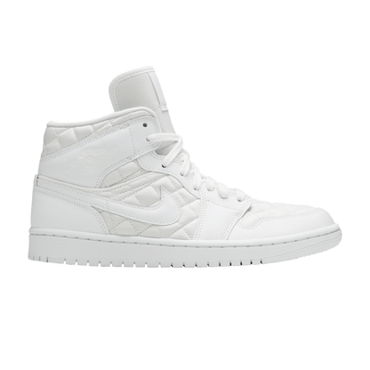 Jordan 1 Mid Quilted White (Women's)
