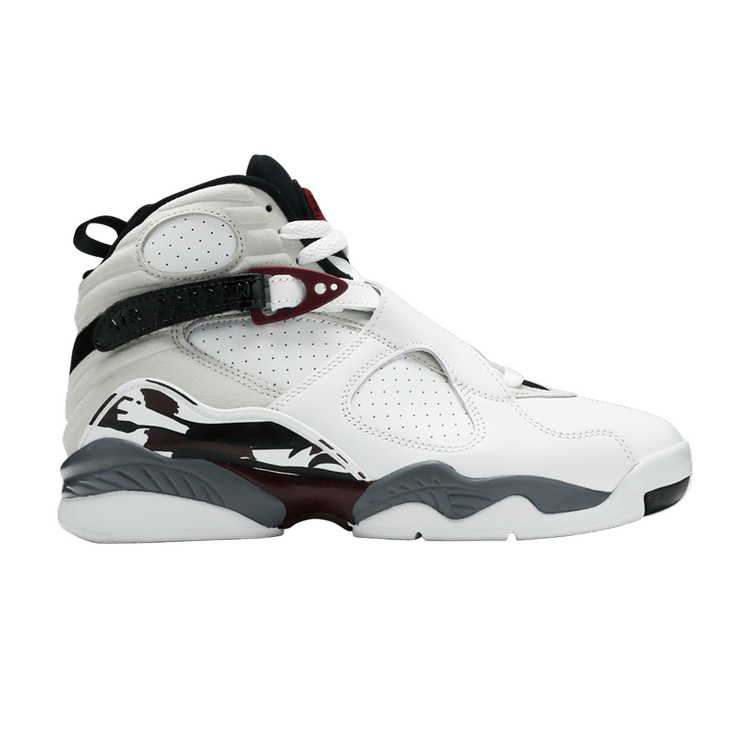 Jordan 8 Retro White Burgundy (Women's)