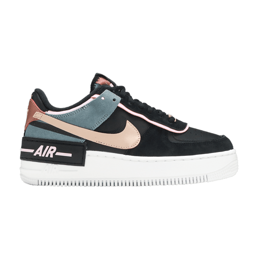 Nike Air Force 1 Low Shadow Black Light Arctic Pink Claystone Red (Women's)
