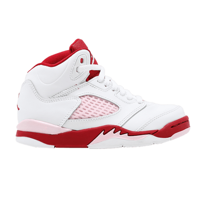 Jordan 5 Retro White Pink Red (PS)