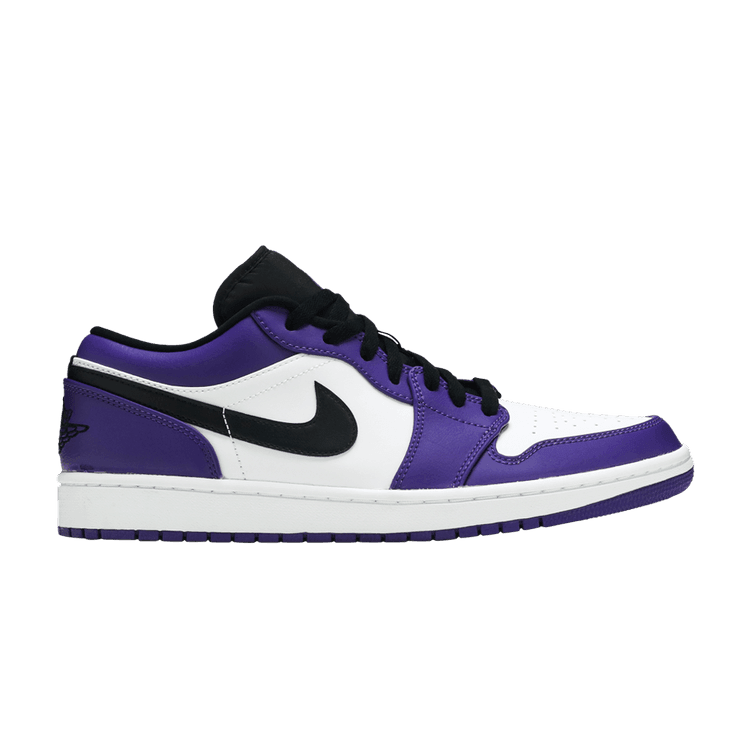Jordan 1 Low Court Purple White