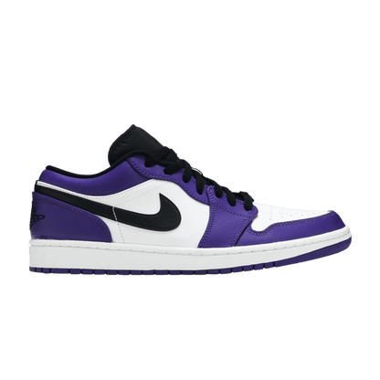 Jordan 1 Low Court Purple White