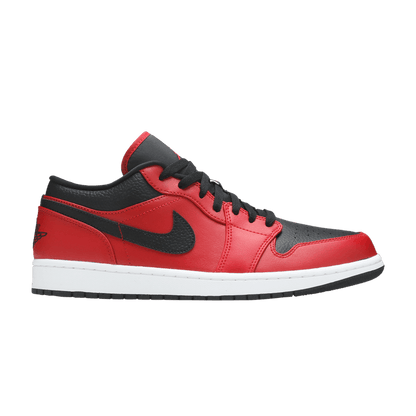 Jordan 1 Low Reverse Bred Pebbled Swoosh