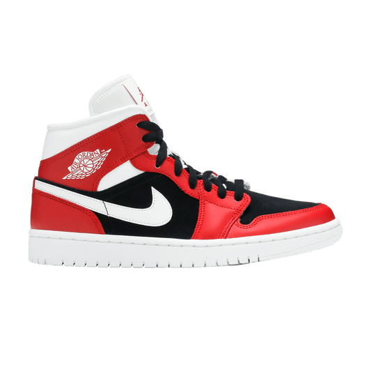 Jordan 1 Mid Gym Red Black (Women's)