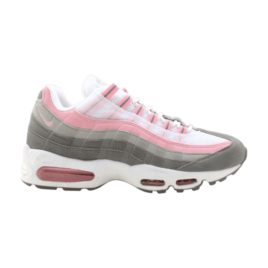 Nike Air Max 95 White Real Pink Grey (Women's)