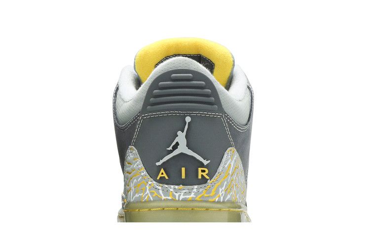Jordan AJF 3 Flint Grey Varsity Maize