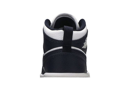 Jordan 1 Mid White Metallic Gold Obsidian (PS)