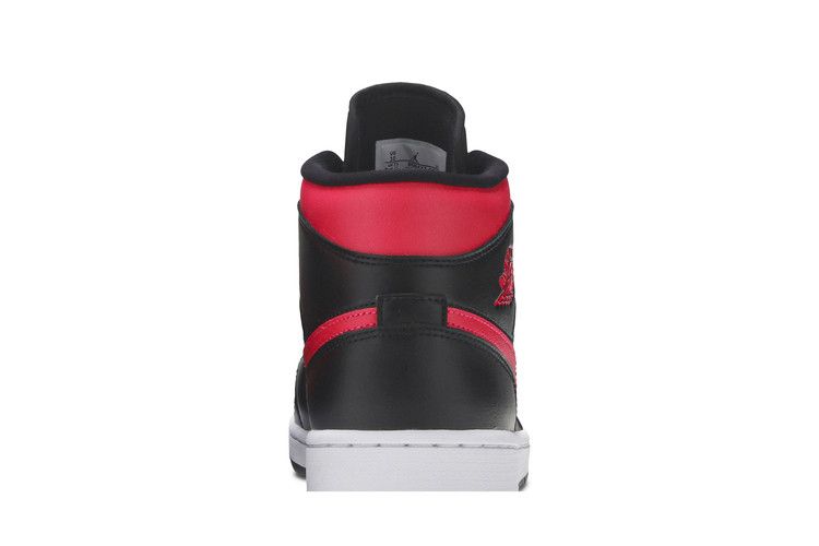 Jordan 1 Mid Black Siren Red (Women's)