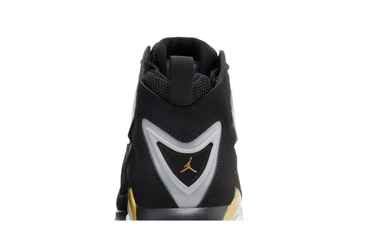 Jordan True Flight Black Metallic Gold