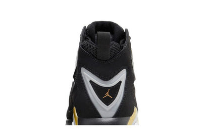 Jordan True Flight Black Metallic Gold