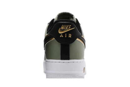 Nike Air Force 1 Low '07 LV8 Double Swoosh Olive Gold Black