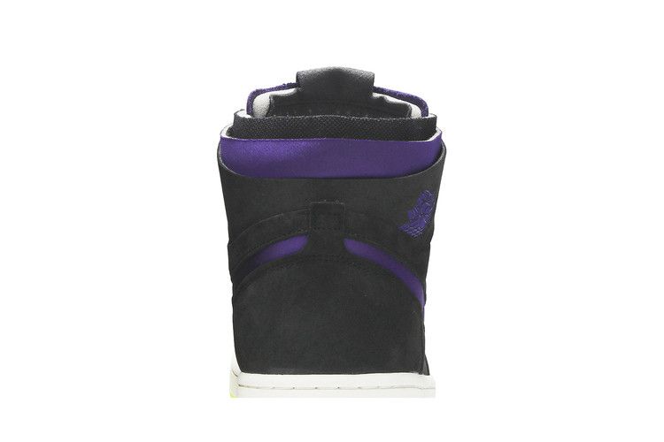 Jordan 1 High Zoom Air CMFT Black Court Purple Lemon Venom (Women's)