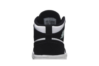 Jordan 1 Mid White Black Teal Tint (PS)