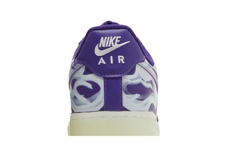 Nike Air Force 1 Low '07 QS Purple Skeleton Halloween (2021)