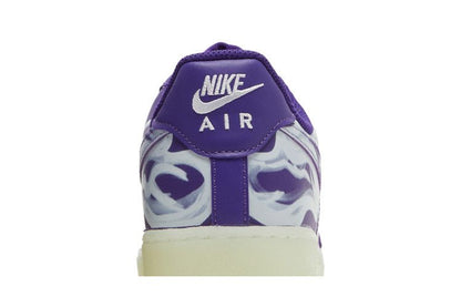 Nike Air Force 1 Low '07 QS Purple Skeleton Halloween (2021)