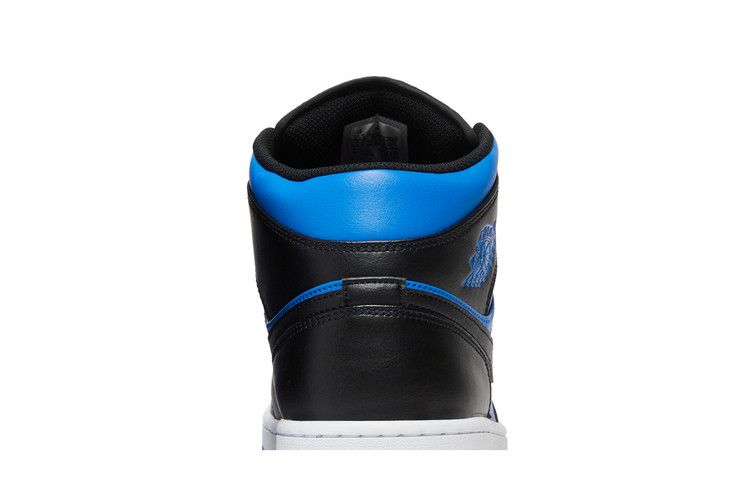 Jordan 1 Mid Black Royal Blue
