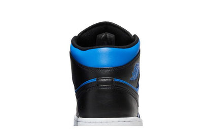 Jordan 1 Mid Black Royal Blue