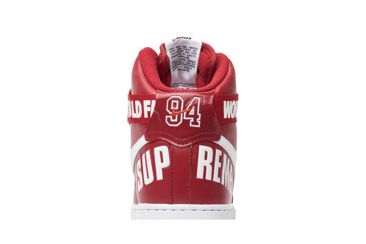 Nike Air Force 1 High Supreme World Famous Red