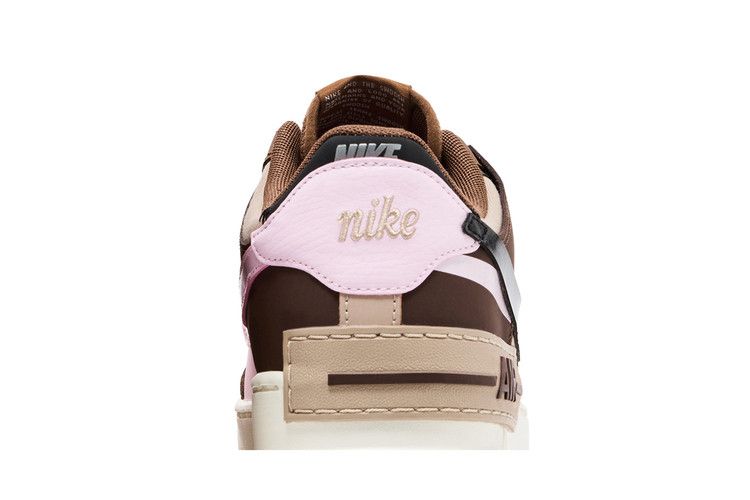 Nike Air Force 1 Low Shadow Light British Tan Pink Foam (Women's)