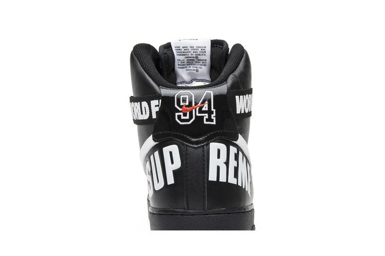 Nike Air Force 1 High Supreme World Famous Black