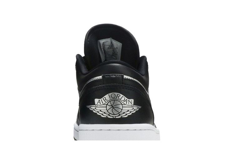 Jordan 1 Low SE Black Metallic Silver (Women's)
