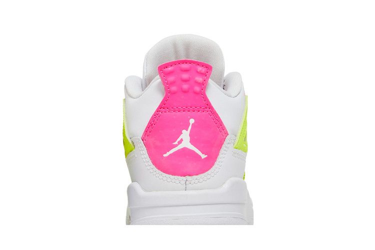 Jordan 4 Retro White Lemon Pink (PS)