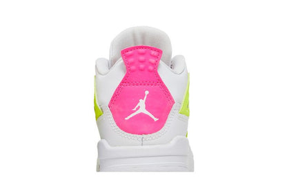 Jordan 4 Retro White Lemon Pink (PS)