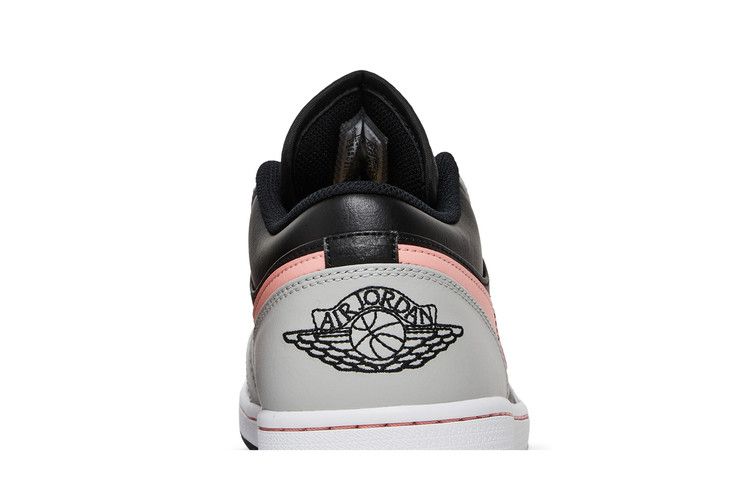 Jordan 1 Low Black Grey Pink