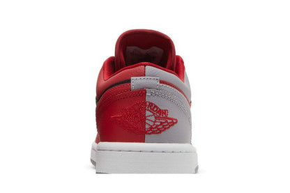 Jordan 1 Low SE Homage Split Gym Red Cement Grey (Women's)