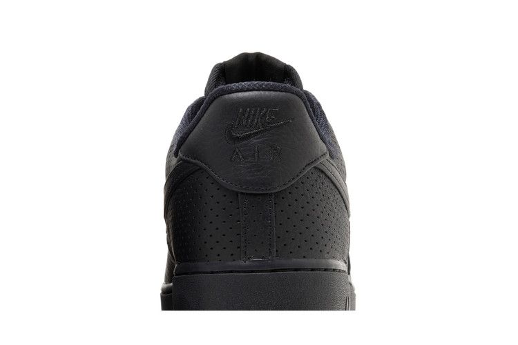 Nike Air Force 1 Low SP Triple Black Perforated