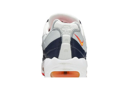 Nike Air Max 95 Midnight Navy Pure Platinum Laser Orange (Women's)