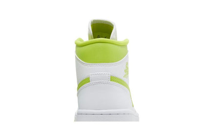 Jordan 1 Mid White Lime (Women's)