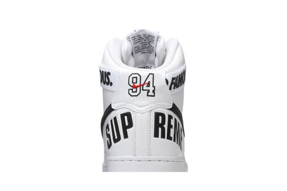 Nike Air Force 1 High Supreme World Famous White