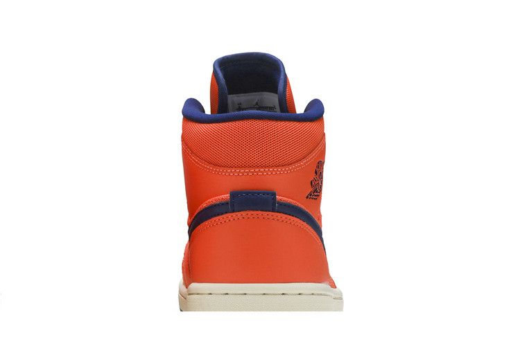 Jordan 1 Mid Turf Orange Blue Void (Women's)