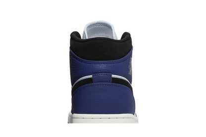 Jordan 1 Mid Deep Royal Blue Black