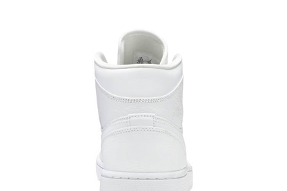 Jordan 1 Mid Triple White 2.0 (2020)