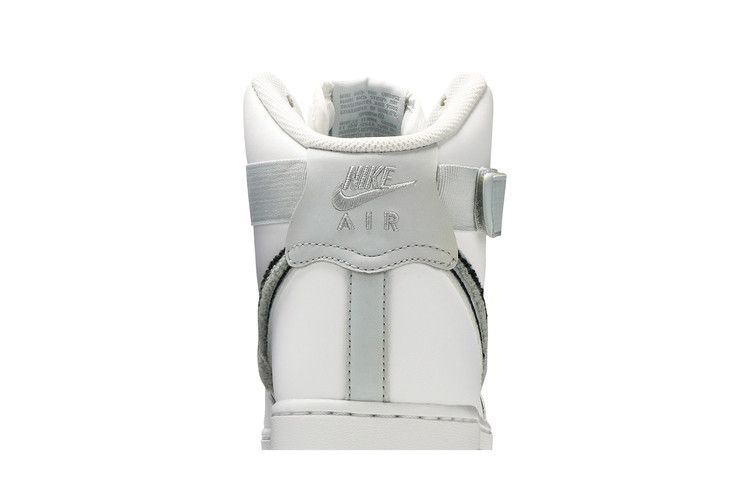 Nike Air Force 1 High 3D Chenille White Grey Black