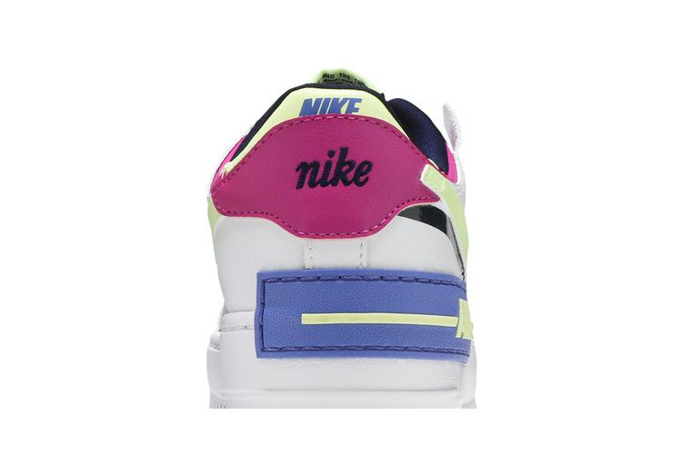 Nike Air Force 1 Low Shadow White Sapphire Barely Volt (Women's)