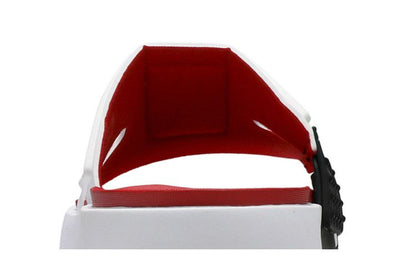 Jordan Hydro 8 Retro Slide White Black Fire