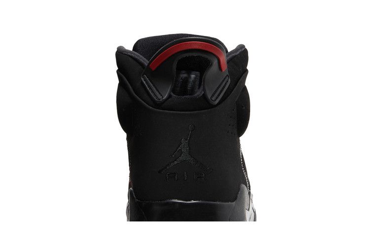 Jordan 6-17-23 Black White Red Contrast Stitching