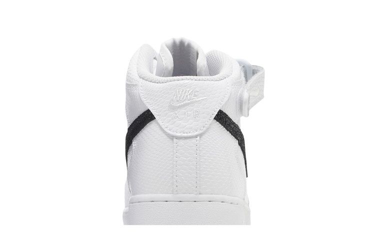 Nike Air Force 1 Mid '07 Snakeskin White Black (Women's)