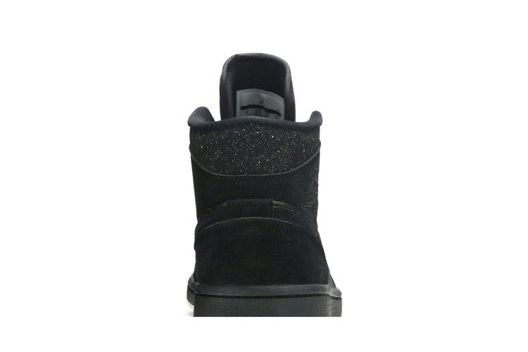 Jordan 1 Mid Glitter Black (Women's)