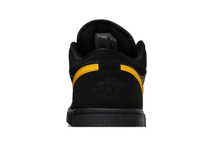 Jordan 1 Low Black University Gold