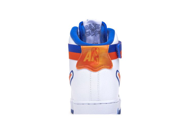 Nike Air Force 1 High Sport NBA White Team Orange Game Royal