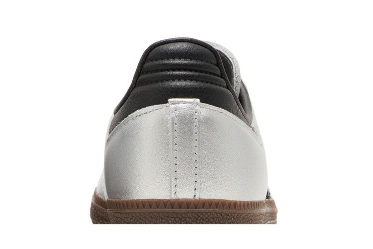 adidas Samba OG Silver Metallic Black Gum (Women's)